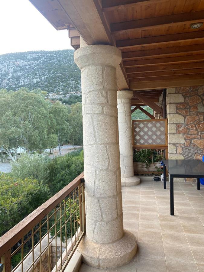 Secret Arcadia Bay - Maisonette Breathtaking Sea & Mountain View-Just On The Beach Agios Andreas  Extérieur photo
