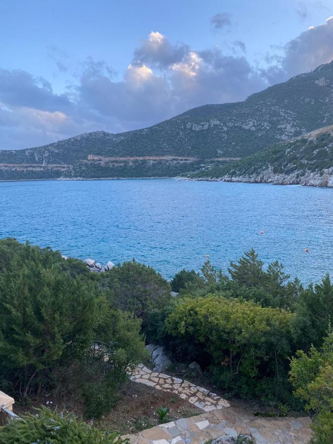 Secret Arcadia Bay - Maisonette Breathtaking Sea & Mountain View-Just On The Beach Agios Andreas  Extérieur photo